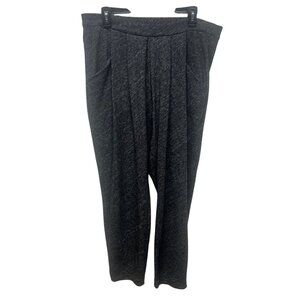 Eileen Fisher Womens Gray Knit Pull-On Tapered Pants MM